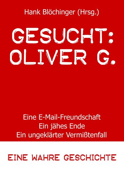 Produktbild: Gesucht: Oliver G.