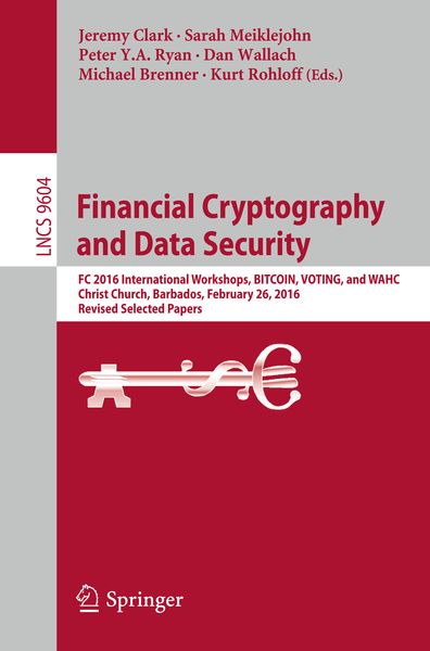 Produktbild: Financial Cryptography and Data Security