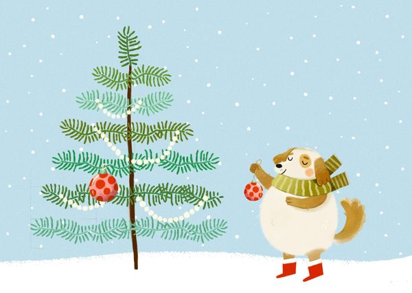 Produktbild: Postkarten zum Selbstgestalten - Frohe Weihnachten