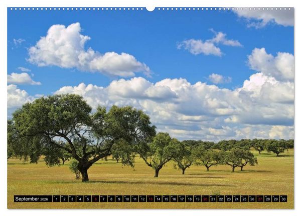 Produktbild: Extremadura - Unbekanntes Spanien (hochwertiger Premium Wandkalender 2026 DIN A2 quer), Kunstdruck in Hochglanz