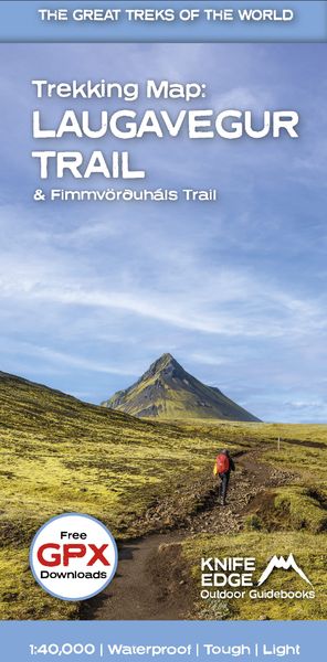 Produktbild: Trekking Map: Iceland's Laugavegur Trail