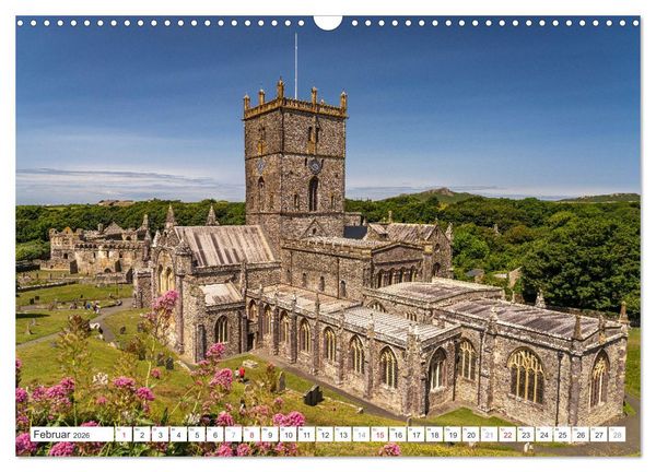 Produktbild: Gro&szlig;britannien - Wales (Wandkalender 2026 DIN A3 quer), CALVENDO Monatskalender
