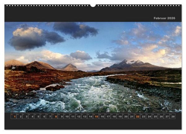 Produktbild: Schottland - Land der Legenden (Wandkalender 2026 DIN A2 quer), CALVENDO Monatskalender