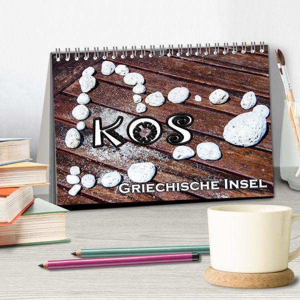 Produktbild: Griechische Insel Kos (Tischkalender 2026 DIN A5 quer), CALVENDO Monatskalender