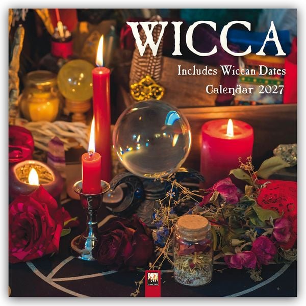Produktbild: Wicca &ndash; Hexenkunst 2027 &ndash; Original Flame Tree Publishing-Kalender [Kalender]