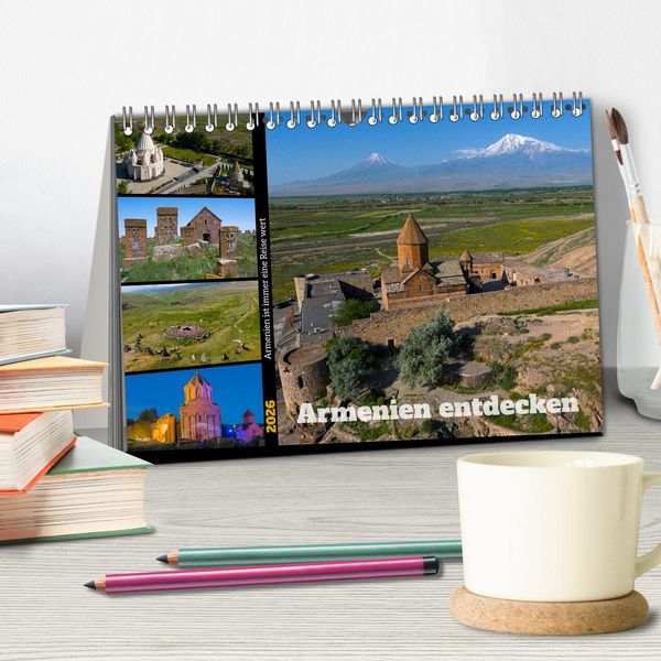 Produktbild: Armenien entdecken (Tischkalender 2026 DIN A5 quer), CALVENDO Monatskalender