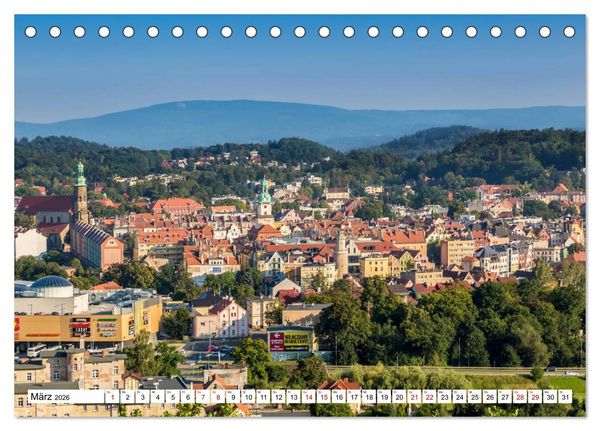 Produktbild: HIRSCHBERG Impressionen aus Jelenia G&oacute;ra und Umgebung (Tischkalender 2026 DIN A5 quer), CALVENDO Monatskalender