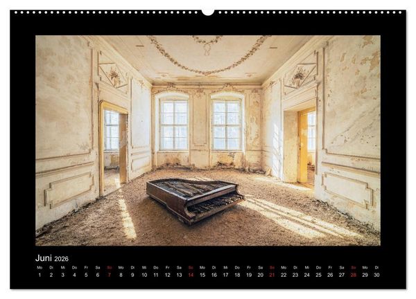 Produktbild: Die Sch&ouml;nheit des Verfalls - Lost Places (Wandkalender 2026 DIN A2 quer), CALVENDO Monatskalender