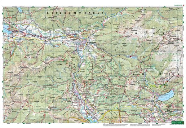 Produktbild: freytag & berndt Wanderkarte WKXL 3020 Bad Ischl, Wolfgangsee - Hintersee - Altausseer See 1:30.000