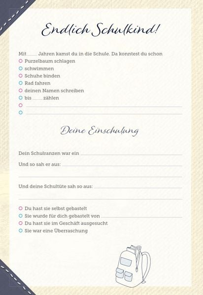 Produktbild: Von null auf 18! Deine Kindheit und Jugend