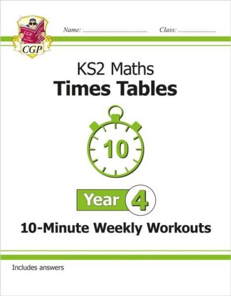 Produktbild: KS2 Year 4 Maths Times Tables 10-Minute Weekly Workouts