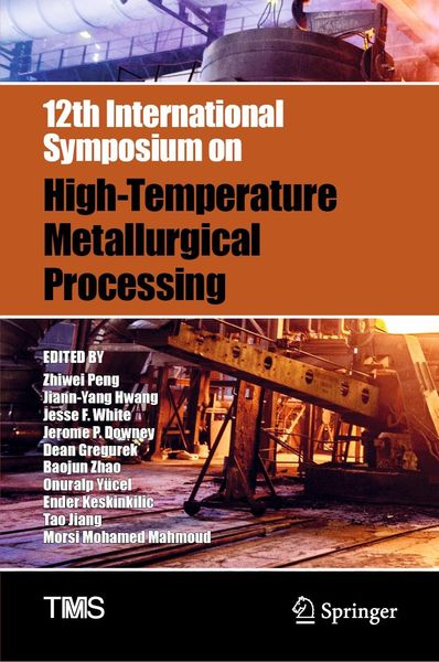 Produktbild: 12th International Symposium on High-Temperature Metallurgical Processing