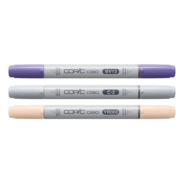 Produktbild: Copic Marker Set Ciao LAYER&MIX Serene Palette 3 St&uuml;ck Faltschachtel