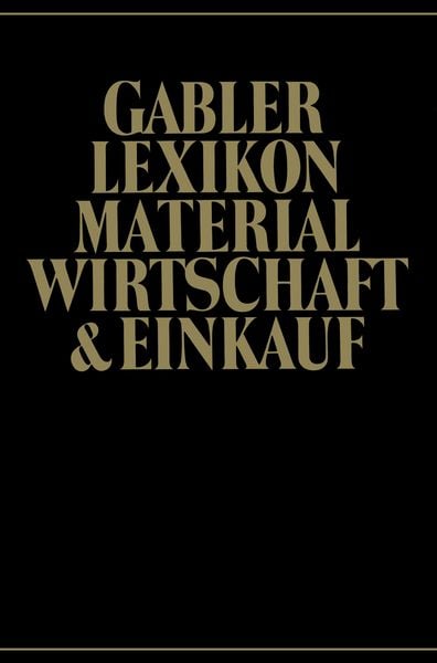 Produktbild: Gabler Lexikon Material Wirtschaft & Einkauf