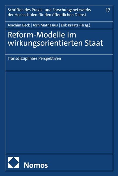 Produktbild: Reform-Modelle im wirkungsorientierten Staat