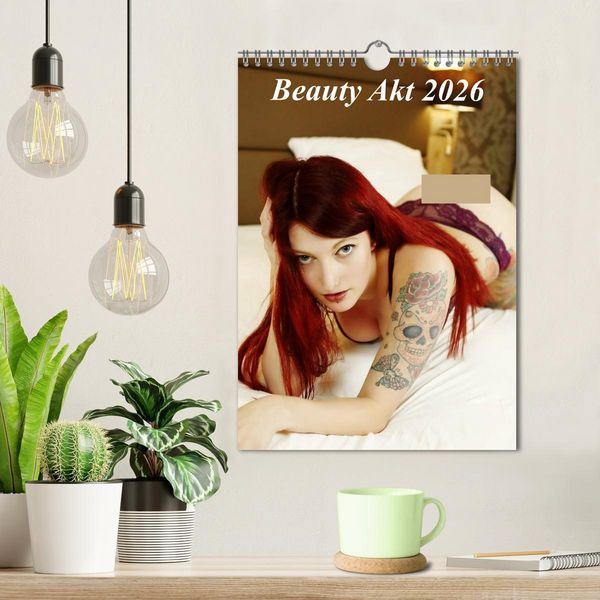 Produktbild: Beauty Akt 2026 (Wandkalender 2026 DIN A4 hoch), CALVENDO Monatskalender