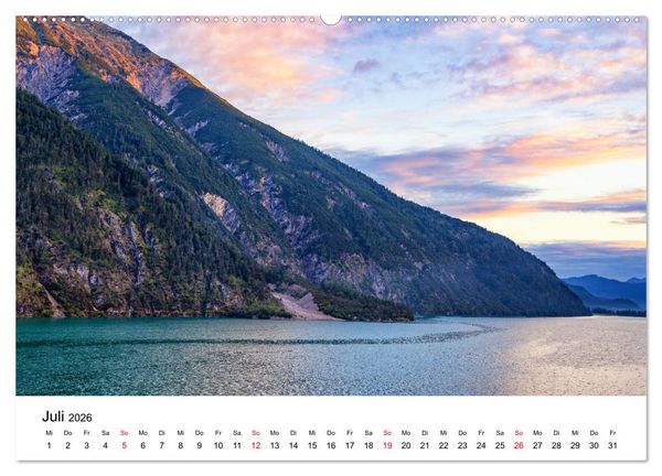 Produktbild: Traumhafter Achensee - eine kalendarische Reise (hochwertiger Premium Wandkalender 2026 DIN A2 quer), Kunstdruck in Hochglanz
