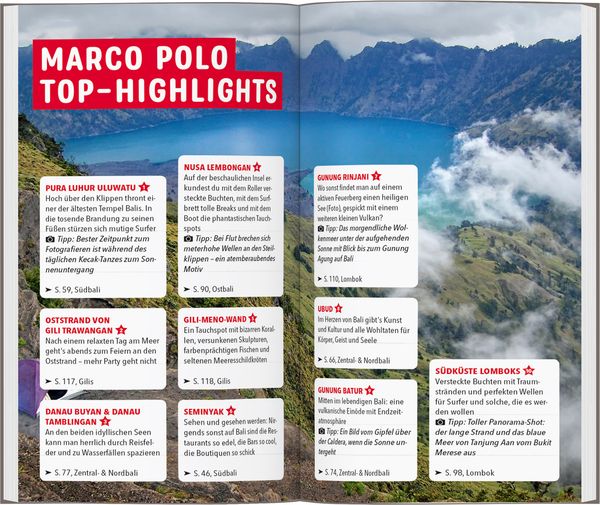 Produktbild: MARCO POLO Reisef&uuml;hrer Bali, Lombok, Gilis