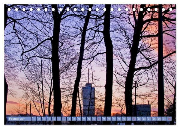 Produktbild: Augsburg &ndash; ein bisschen anders (Tischkalender 2027 DIN A5 quer), CALVENDO Monatskalender