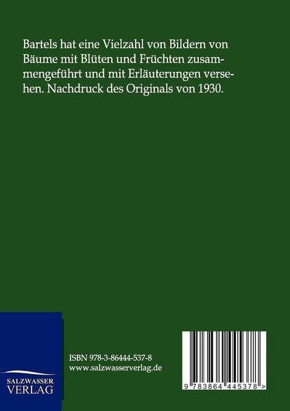 Produktbild: Bl&uuml;te und Frucht im Leben der B&auml;ume