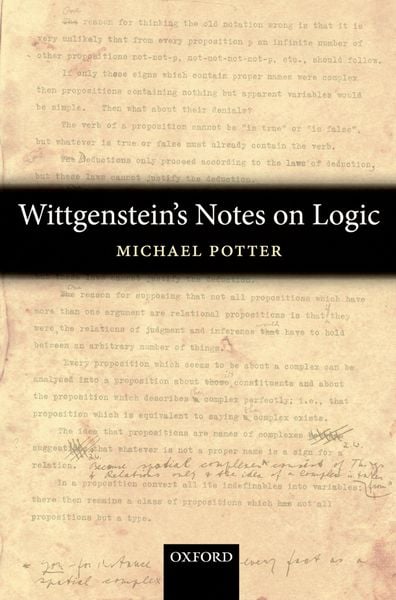 Produktbild: Wittgenstein's Notes on Logic