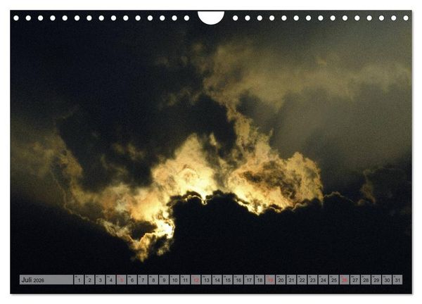 Produktbild: Wolken - Die Gesichter des Himmels (Wandkalender 2026 DIN A4 quer), CALVENDO Monatskalender