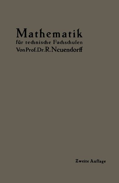 Produktbild: Lehrbuch der Mathematik