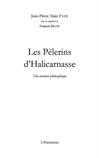 Produktbild: Pelerins d'Halicarnasse Les