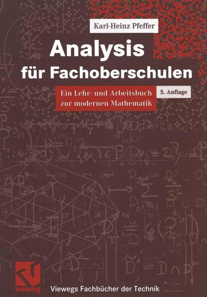 Produktbild: Analysis f&uuml;r Fachoberschulen