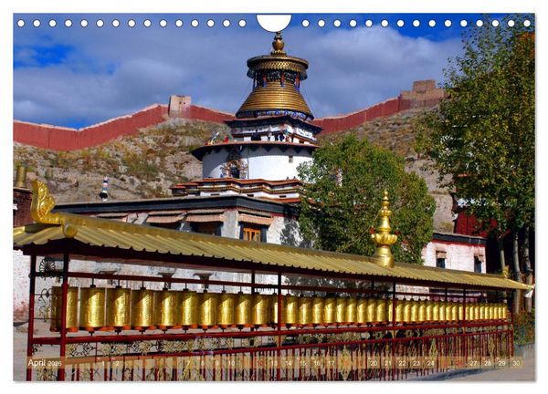 Produktbild: Stupas &ndash; Buddhistische Sakralbauten 2026 (Wandkalender 2026 DIN A4 quer), CALVENDO Monatskalender