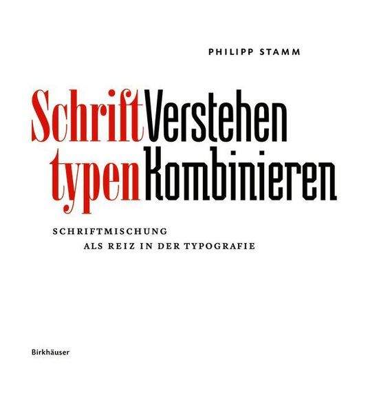 Produktbild: Schrifttypen - Verstehen Kombinieren