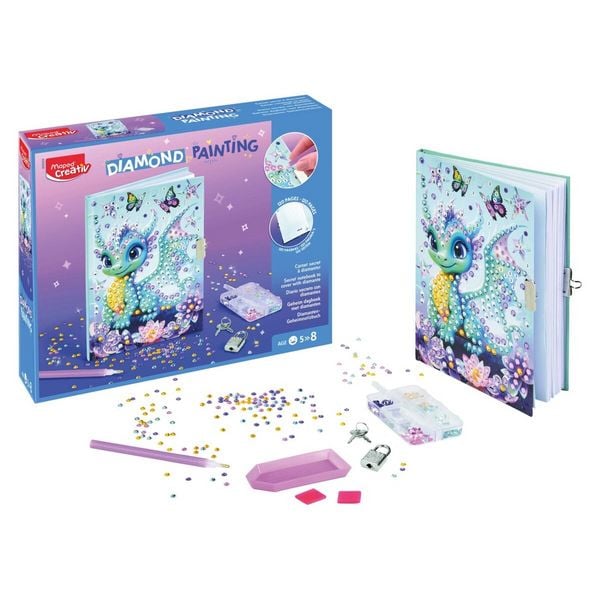 Produktbild: Maped Kreativ-Set diamond painting Tagebuch