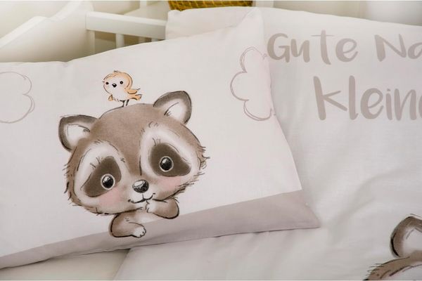 Produktbild: Herding 2485245063 - babybest&reg; Bettw&auml;sche, Kleiner R&auml;uber, Baumwolle/Renforc&eacute;, 40x60/100x135 cm