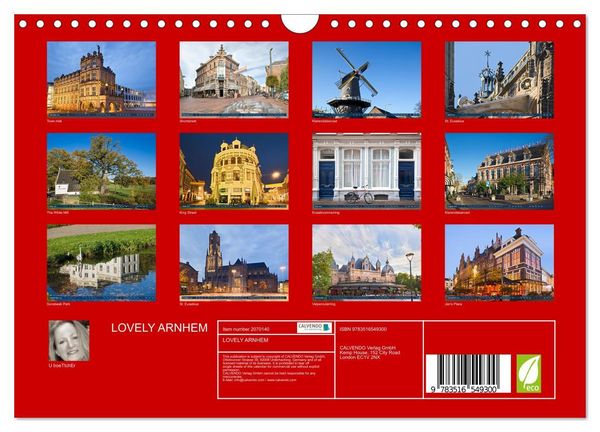 Produktbild: LOVELY ARNHEM (Wall Calendar 2026 DIN A4 landscape), CALVENDO 12 Month Wall Calendar