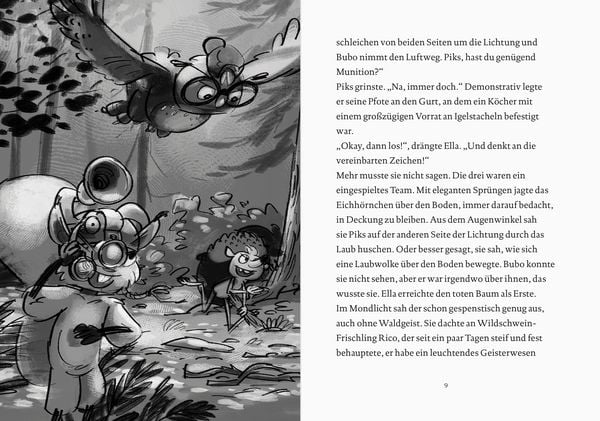 Produktbild: Unterholz-Ninjas, Band 4 - Die Geister des Waldes
