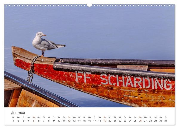Produktbild: Sonniges Sch&auml;rding, Barockstadt am Inn (Wandkalender 2026 DIN A2 quer), CALVENDO Monatskalender