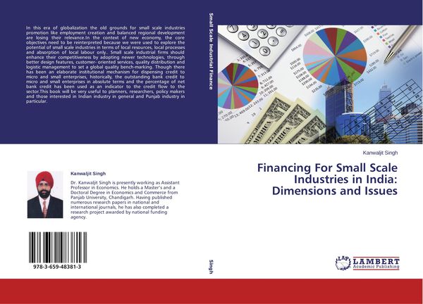 Produktbild: Financing For Small Scale Industries in India: Dimensions and Issues