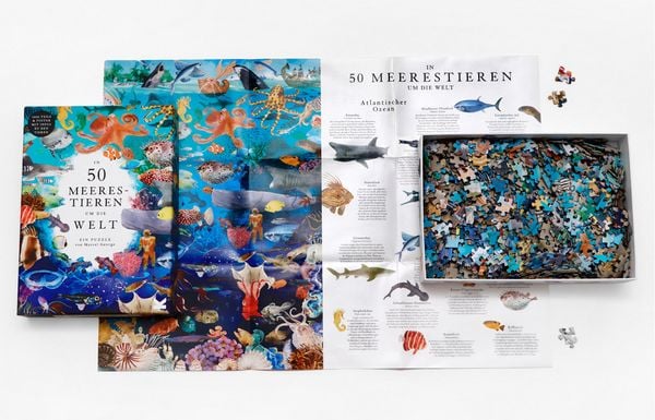 Produktbild: In 50 Meerestieren um die Welt