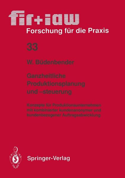 Produktbild: Ganzheitliche Produktionsplanung und -steuerung