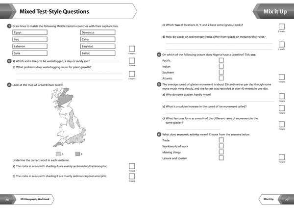 Produktbild: KS3 Geography Workbook