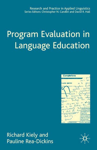 Produktbild: Program Evaluation in Language Education
