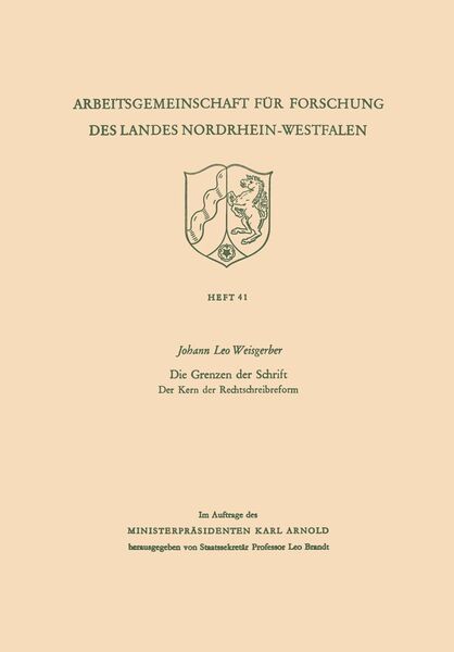 Produktbild: Die Grenzen der Schrift. Der Kern der Rechtschreibreform