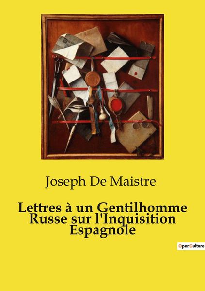 Produktbild: Lettres &agrave; un Gentilhomme Russe sur l'Inquisition Espagnole