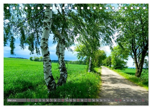 Produktbild: Wege finden immer ein Ziel (Tischkalender 2026 DIN A5 quer), CALVENDO Monatskalender