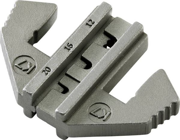 Produktbild: TOOLCRAFT PLE-0K7 Crimp-Eins&auml;tze Geeignet f&uuml;r Stecker: DEUTSCH Quetschbereich AWG: 12 bis 20 awg Passend f&uuml;r Marke (Zangen): TOOLCRAFT PZ-500