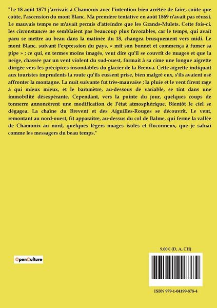 Produktbild: Quaranti&egrave;me Ascension Fran&ccedil;aise au Mont Blanc
