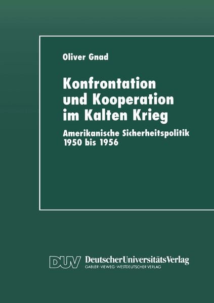 Produktbild: Konfrontation und Kooperation im Kalten Krieg