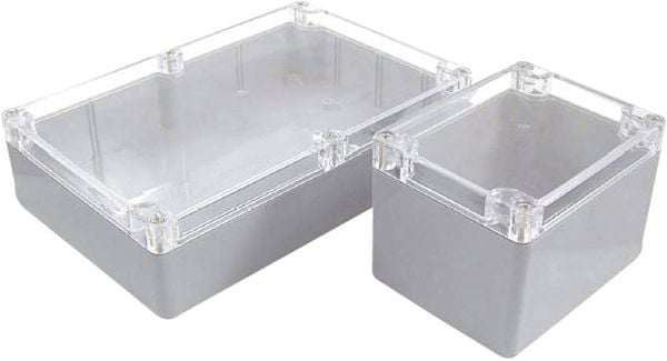 Produktbild: Camdenboss 7300-311C Installations-Geh&auml;use 115 x 90 x 55 ABS Lichtgrau, Klar 1St.