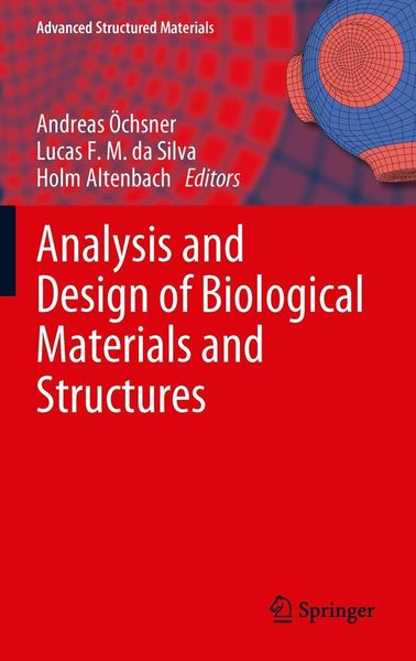 Produktbild: Analysis and Design of Biological Materials and Structures