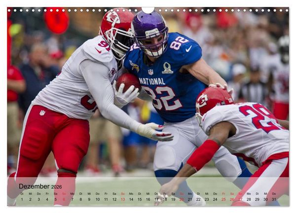 Produktbild: Sport. American Football (Wandkalender 2026 DIN A3 quer), CALVENDO Monatskalender